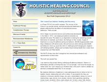 Tablet Screenshot of holisticouncil.org
